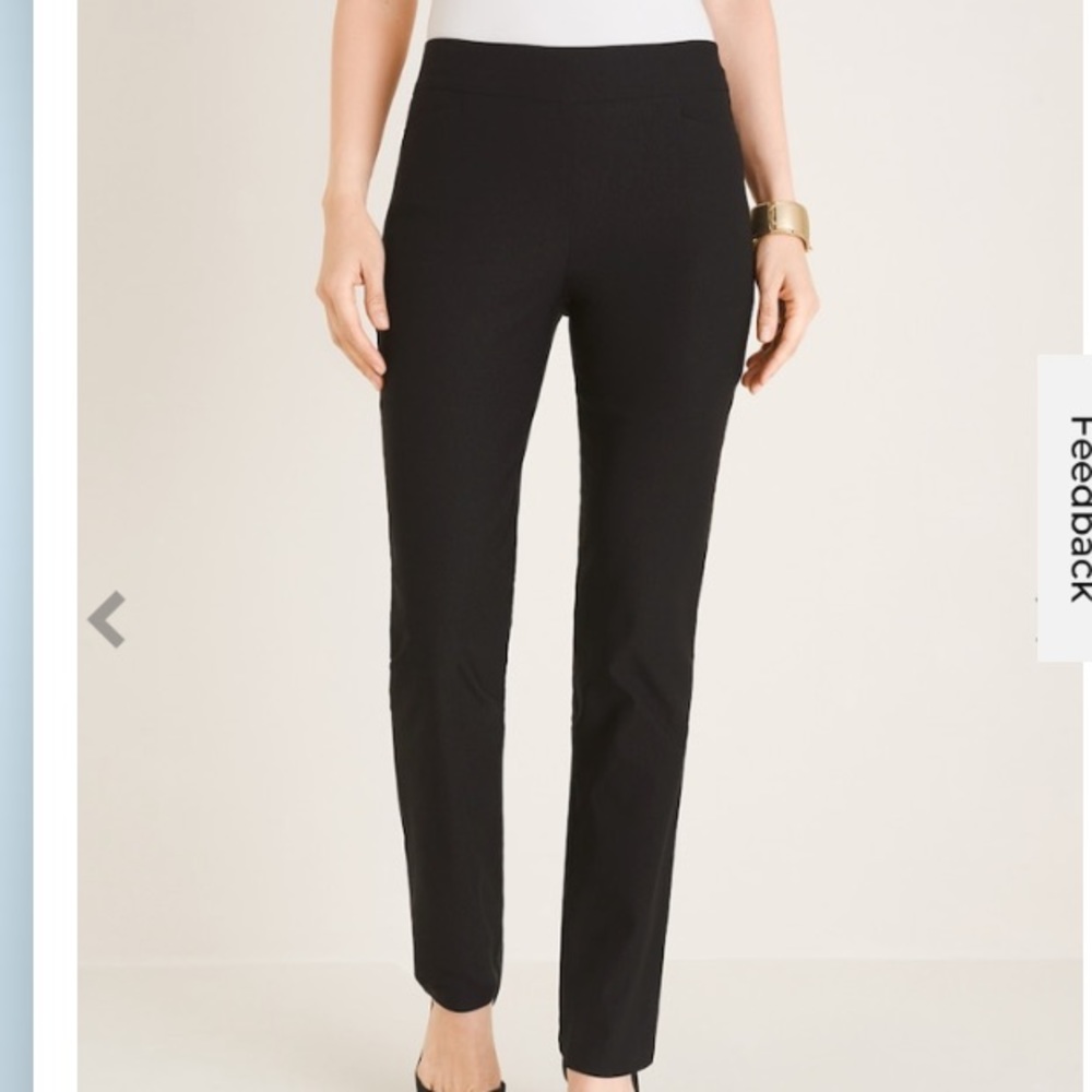 Secret Stretch Straight-Leg Pants